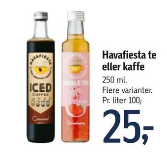 Føtex Havafiesta te eller kaffe tilbud