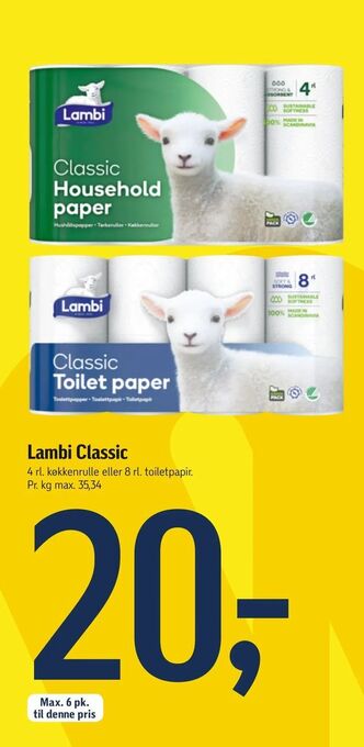 Føtex Lambi Classic tilbud