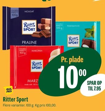 Min Købmand Ritter Sport tilbud