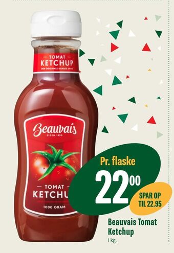 Min Købmand Beauvais Tomat Ketchup tilbud