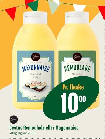 Min Købmand Gestus Remoulade eller Mayonnaise tilbud