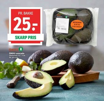 SPAR OMHU avocado tilbud