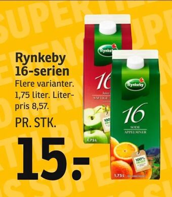 SPAR Rynkeby 16-serien tilbud