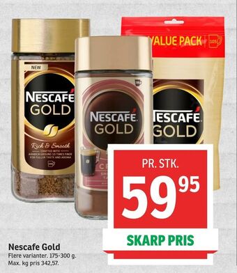 SPAR Nescafe Gold tilbud