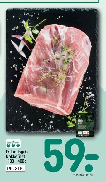 REMA 1000 Frilandsgris Nakkefilet tilbud