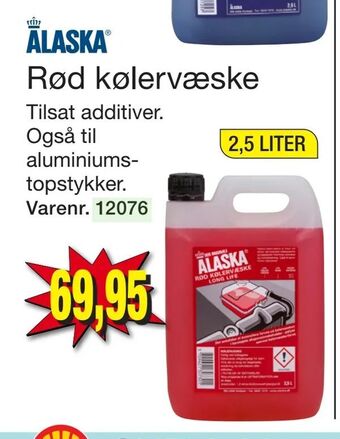 Harald Nyborg Rød kølervæske tilbud