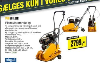 Harald Nyborg Pladevibrator 60 kg tilbud