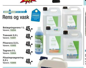 Harald Nyborg Rens og vask tilbud
