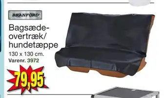 Bagsæde overtræk/ hundetæppe