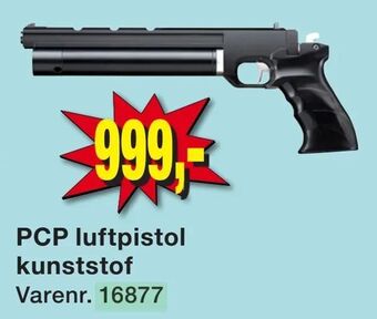 Harald Nyborg PCP luftpistol kunststof tilbud