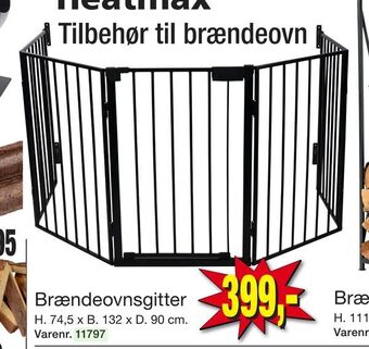 Harald Nyborg Brændeovnsgitter tilbud