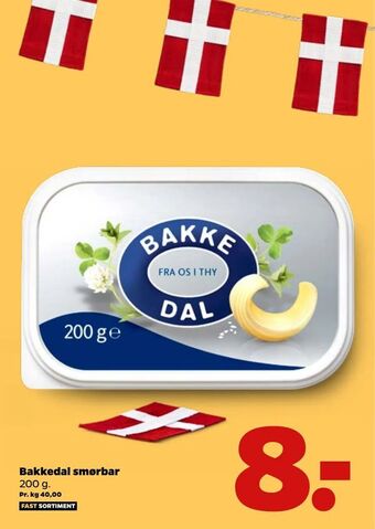 Netto Bakkedal smørbar tilbud