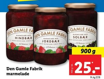 Let-Køb Den Gamle Fabrik marmelade tilbud