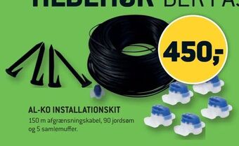 XL-BYG Al-ko installationskit tilbud