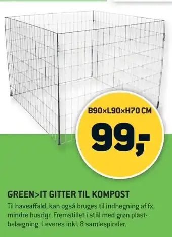Green>it gitter til kompost