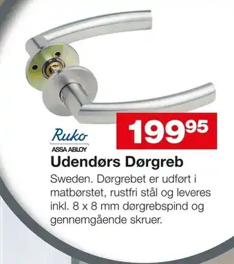 Bauhaus Udendørs Dørgreb tilbud