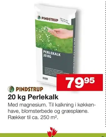 Bauhaus 20 kg Perlekalk tilbud