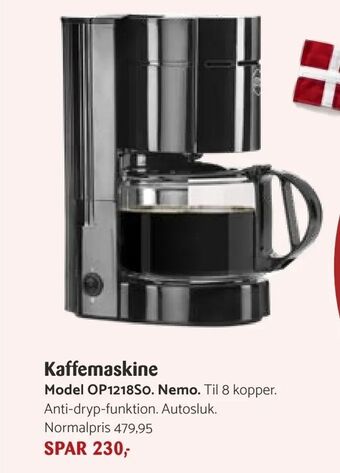 Kop & Kande Kaffemaskine tilbud