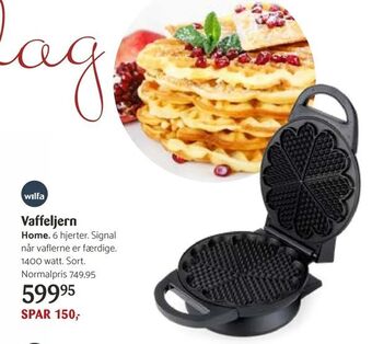 Kop & Kande Vaffeljern tilbud