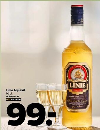 Netto Linie Aquavit tilbud