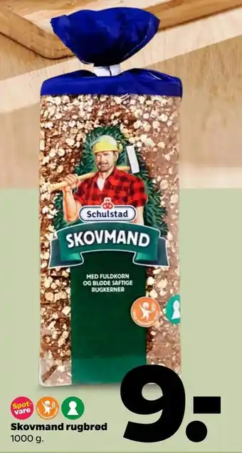 Netto Skovmand rugbrød tilbud