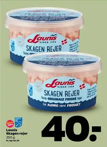Netto Launis Skagen rejer tilbud