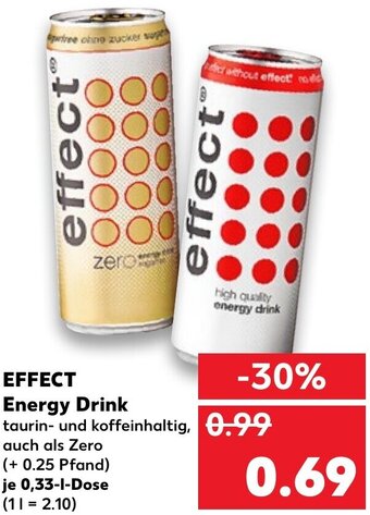 Kaufland DE Effect Energy Drink tilbud