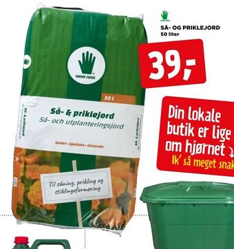 jem & fix Så- og priklejord tilbud
