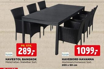 jem & fix Havestol bangkok tilbud