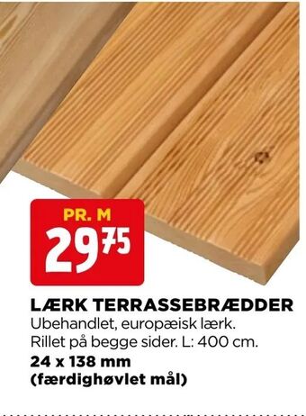 jem & fix Lærk terrassebrædder tilbud