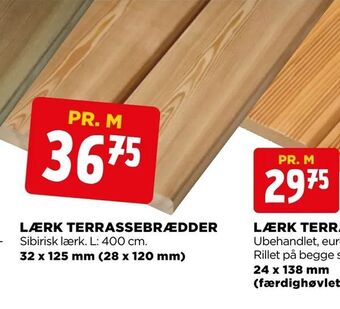 jem & fix Lærk terrassebrædder tilbud