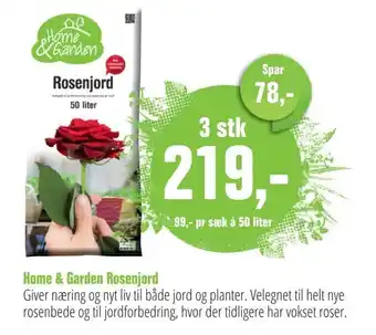Aldershvile Planteskole Home & Garden Rosenjord tilbud