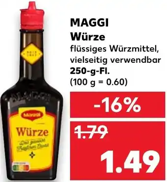 Kaufland Maggi Würze 250g tilbud