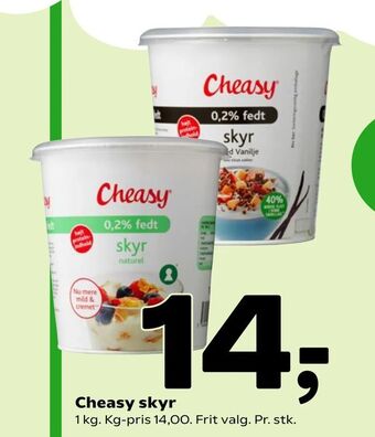 Coop 365 Cheasy skyr tilbud