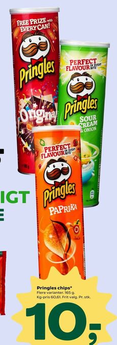 Coop 365 Pringles chips tilbud