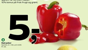 Coop 365 Rød peber tilbud