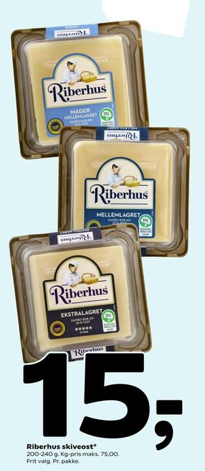 Coop 365 Riberhus skiveost tilbud