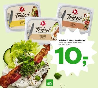 K-Salat Frokost Lækkerier