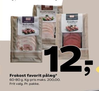 Coop 365 Frokost favorit pålæg tilbud
