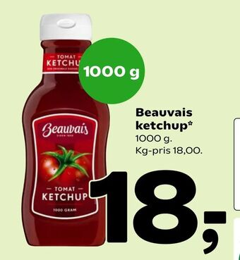 Coop 365 Beauvais ketchup tilbud