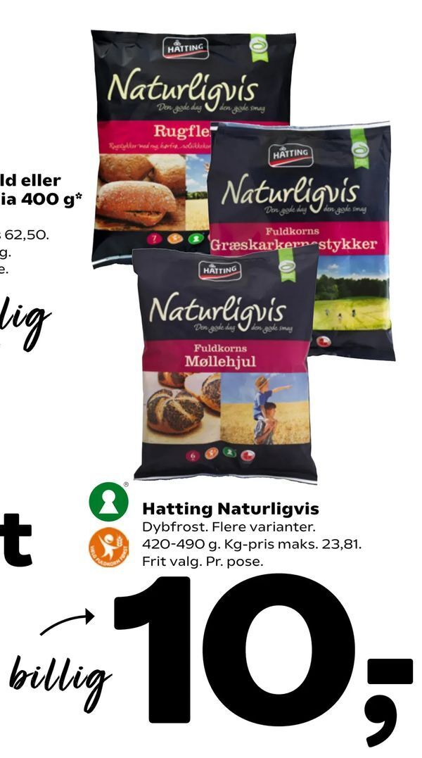 Justerbar Indstilling Oprigtighed Hatting Naturligvis tilbud hos Fakta