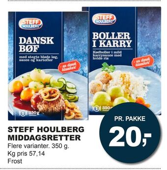 Let-Køb Steff houlberg middagsretter tilbud