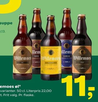 Coop 365 Willemoes øl tilbud