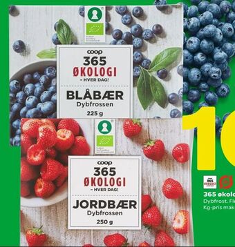 Coop 365 365 økologiske bær tilbud