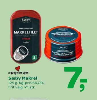 Coop 365 Sæby Makrel tilbud