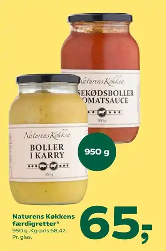 Coop 365 Naturens Køkkens færdigretter tilbud