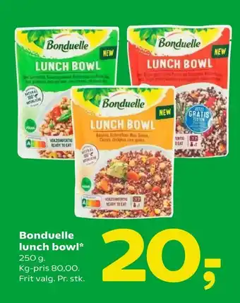 Coop 365 Bonduelle lunch bowl tilbud