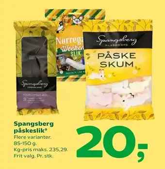 Coop 365 Spangsberg påskeslik tilbud