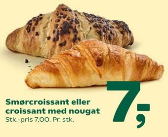 Coop 365 Smørcroissant eller croissant med nougat tilbud