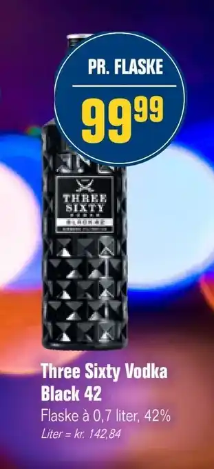 Otto Duborg Three Sixty Vodka Black 42 tilbud